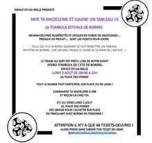 Charger l'image dans la galerie, TOMBOLA BORING // TICKETS MADELEINE