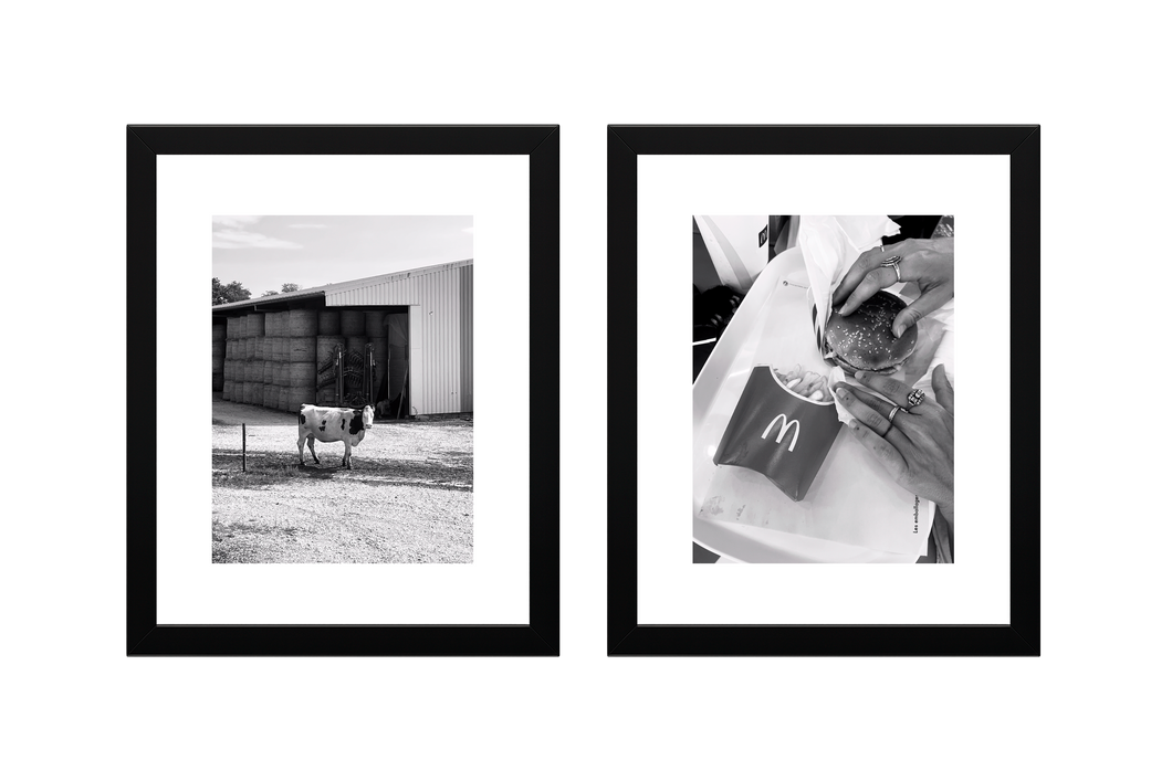 // BENJAMIN BELIN // BURGER QUEEN CADRES X2