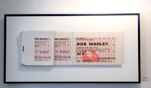 Charger l&#39;image dans la galerie, ALBERT KOSKI / CAISSE AMERICAINE / BOB MARLEY / CARNET TICKET / FORMAT  84 X 164 CM

