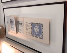 Charger l&#39;image dans la galerie, ALBERT KOSKI / CAISSE AMERICAINE / BRUCE SPRINGSTEEN / CARNET TICKET / FORMAT 84 X 164 CM
