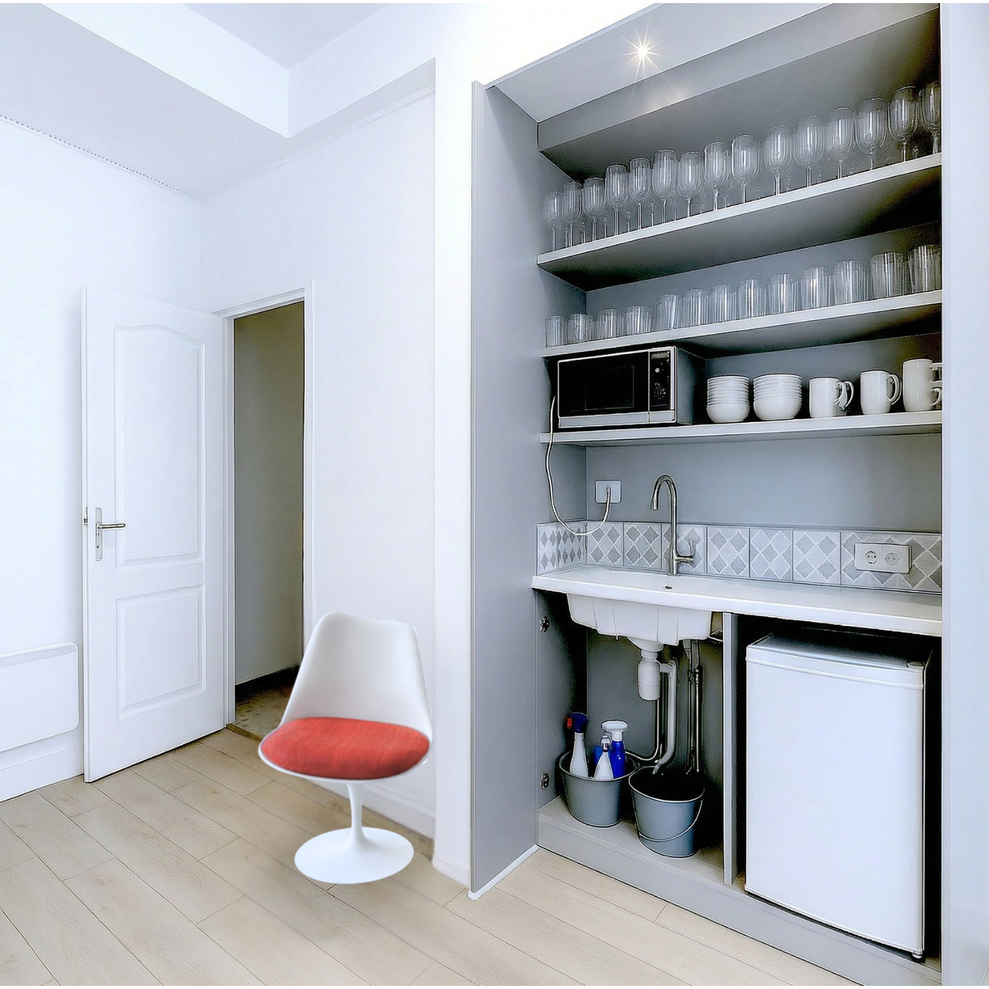 Kitchenette ouverte