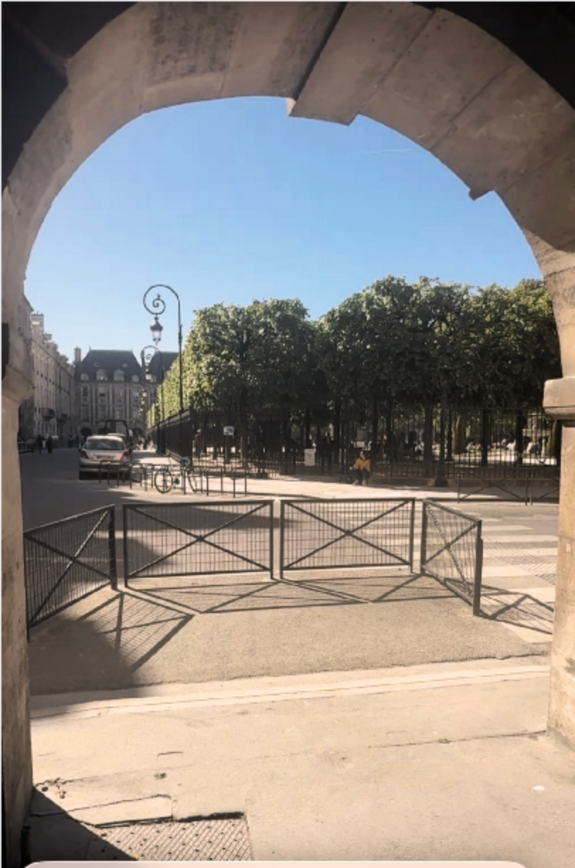 Vue Place des Vosges